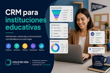 CRM para instituciones educativas: admisión y matrícula ordenada